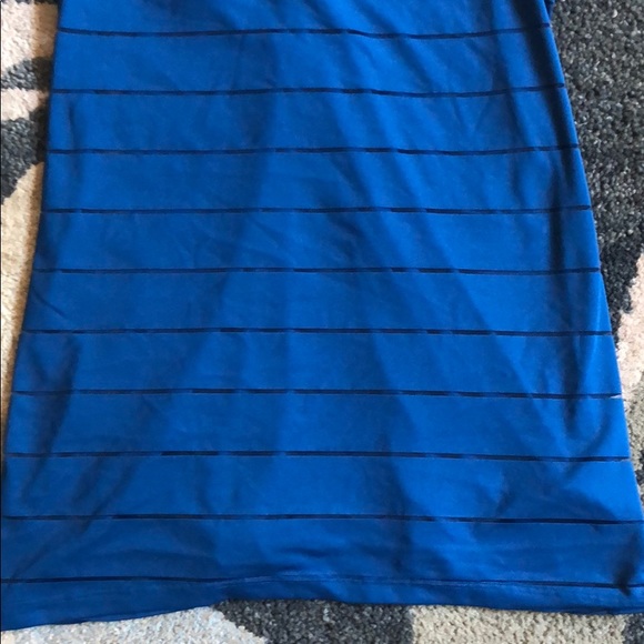 Athleta Stripe Mesh High Neck Chi Tank - Picture 4 of 7